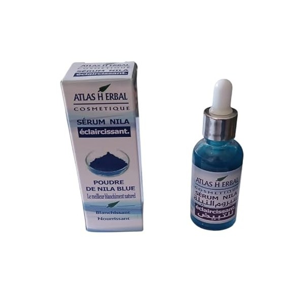 Sérum de Nila Naturel - Hydratant, Anti-Âge et Réparateur pour Peau Sèche et Dévitalisée - Soin Apaisant et Anti-Imperfection