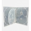 5 X Dragon Trading CD DVD/BLU Ray 14mm Clair DVD 6 Pistes Boîtier pour 6 Disques…
