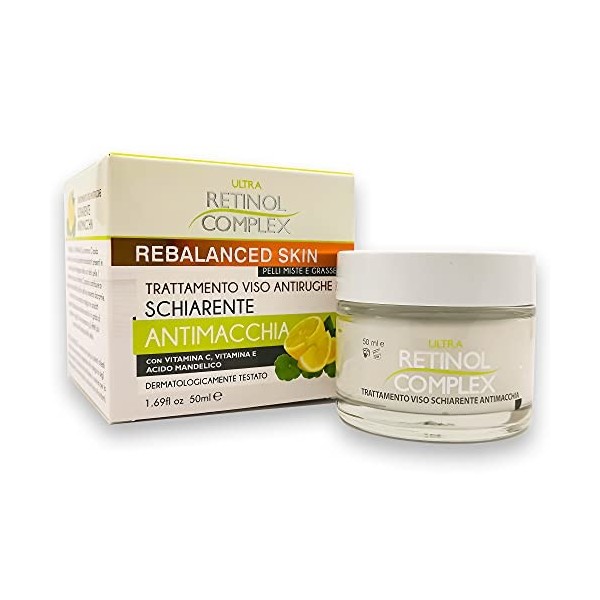 Ultra Retinol Complex Traitement Visage Éclaircissant Anti-taches - 50 ml, 1