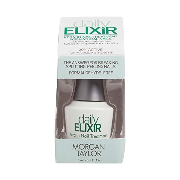 Morgan Taylor Traitement quotidien ELIXIR à la kératine - 15 ml