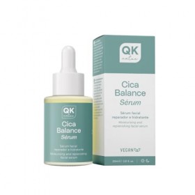 QKnatur - Cica Balance Sérum visage réparateur et hydratant à la centella asiatica, à lhamamélis et au calendula | Avec squa