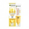 Garnier Vitamine C Anti-UV Quotidien Invisible SPF 50-40ml Crème Jour et Nuit