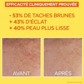 Garnier Vitamine C Anti-UV Quotidien Invisible SPF 50-40ml Crème Jour et Nuit