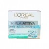 LOréal Paris Triple Active Crème Visage Hydratante Protection Jour pour Peaux Normales ou Mixtes, 50 ml
