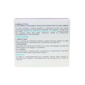LOréal Paris Triple Active Crème Visage Hydratante Protection Jour pour Peaux Normales ou Mixtes, 50 ml