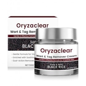 Encuryna OryzaClear Crème à lextrait de riz noir, 50 ml, crème de renouvellement double action, crème à essence de son de ri