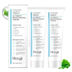 2 Tubes Centella Asiatica Creme,Crème Hydratante à la Centella,Crème Hydratante Visage,Gel Hydratant Visage,Skincare Coréenne