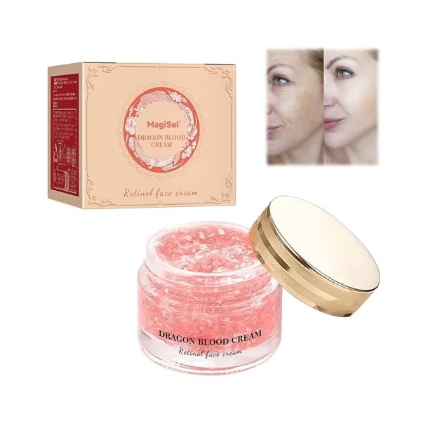 Crème Visage Lissante Anti-âge, Crème Anti-rides Pour Le Visage, Creme Retinol Visages, Crèmes De Sang De Dragon, Anti Ride, 
