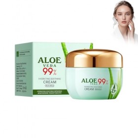 Aloe Vera Soft Skin Cream, 50 g Aloe Vera, crème de jour hydratante, régénérante, hydratante pour le corps et le visage, hydr