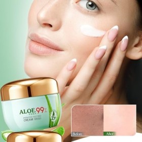 Aloe Vera Soft Skin Cream, 50 g Aloe Vera, crème de jour hydratante, régénérante, hydratante pour le corps et le visage, hydr