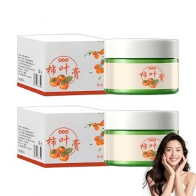Persimmon Leaf Paste Crème hydratante éclaircissante pour le visage, pour une peau rayonnante et élastique