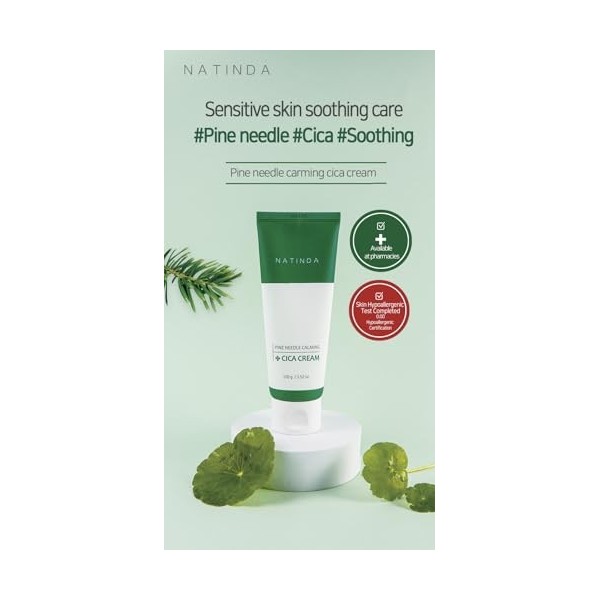 Natinda Crème apaisante aux aiguilles de pin 100 g