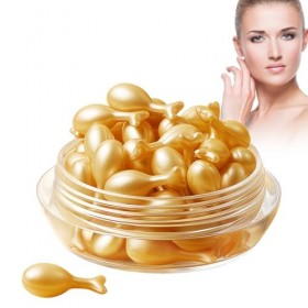 Crème Hydratante Pour Le Visage, 30 Pièces Capsule De Sérum Pour Le Visage Creme Anti Rides Femme Capsules Dessence Sérum De
