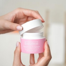 EVOLUDERM - Crème de Jour Énergisante Antioxydante & Anti-Pollution - 50 ml - 97% dOrigine Naturelle - Végan - Fabrication F