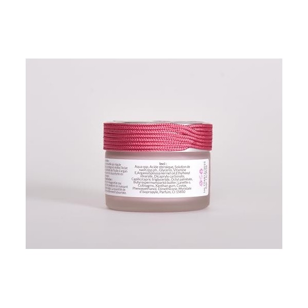 soin hydratant pour le visage et le cou CREME HYDRATANTE ARGAN ET ROSE