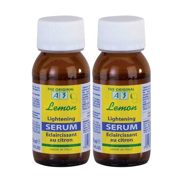 Serum A3 Lemon Lightening Sérum, 50 ml Lot de 2 