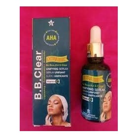 B.B clear sérum eclaircissant anti tâches à base de AHA et acides des fruits intense clarifiant