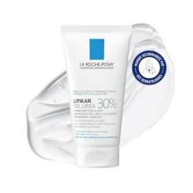 La Roche-Posay, Lipikar Urea 30%, Gel Hydratant Exfoliant, Idéal Peaux Très Sèches, Lutte contre les Plaques Sèches et les Ké...