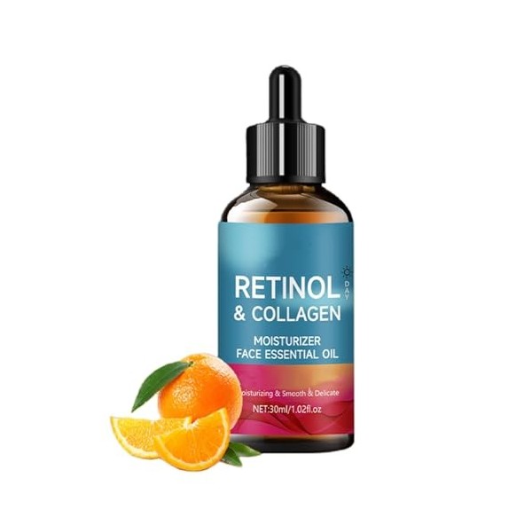 Sérum au collagène – Sérum hydratant pour le visage, sérum au collagène anti-âge pour le visage, améliore lélasticité, unifi