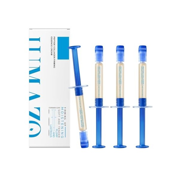 Crème de collagène polypeptide, crème raffermissante peptide collagène – Formule anti-âge et raffermissante, lotion moléculai