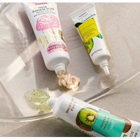 Korres Rose de Damas Masque de Nuit Réparateur et Anti Fatigue 18Ml Lot de 2 Crème Jour et Nuit