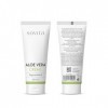 sovita Crème à laloe vera - Soin hydratant pour le visage avec jus de feuilles daloe vera - Crème apaisante de jour et de n