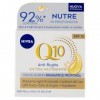 NIVEA Crème anti-perte Q10, extra pflegend Tagescreme SPF 15, 50 ml, crème pour le visage anti-chute, crème pour le visage an