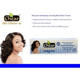 Bio Chear+ Crème éclaircissante visage Tube 50 g avec activateur végétal naturel bio