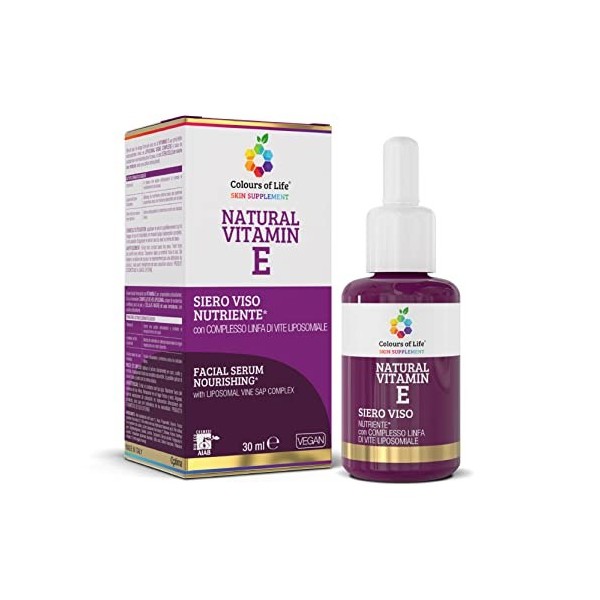 Serum visage NOURRISSANT avec LIPOSOMAL VIGNE COMPLEXE - 30 ml à action antioxydante et nourrissante