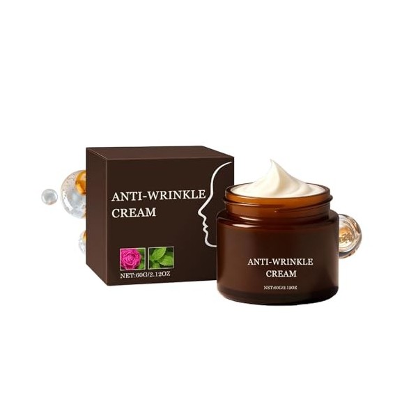 Crème anti-âge au rétinol, sérum facial au rétinol, hydrate et réduit les rides et ridules, crème raffermissante et hydratant