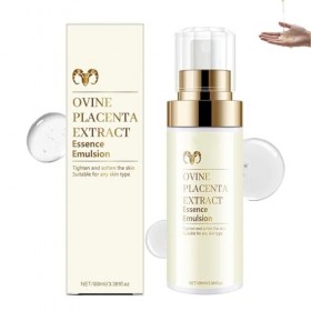 Hydratant pour le visage au lait dovine, émulsion hydratante avec huile de noix de coco, hydratant en profondeur et nourriss