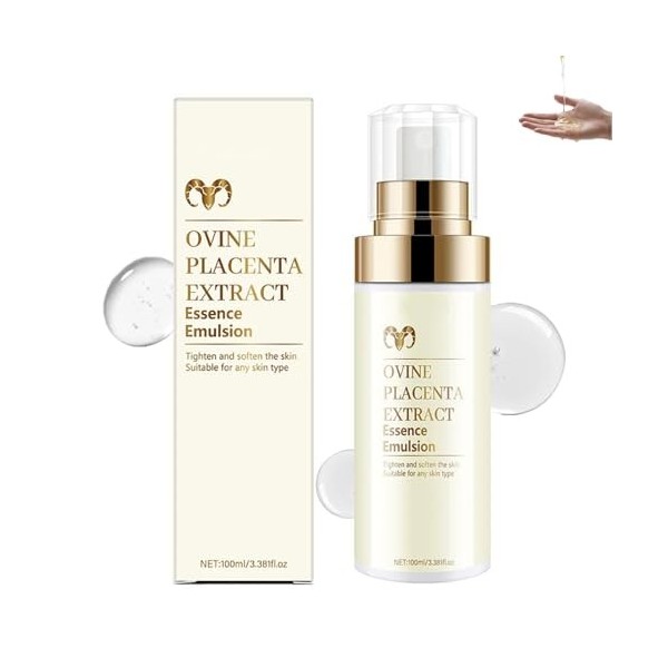 Hydratant pour le visage au lait dovine, émulsion hydratante avec huile de noix de coco, hydratant en profondeur et nourriss