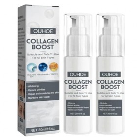 Collagen Boost Sérum anti-âge, sérum anti-âge pour le visage, essence anti-rides, sérum Boost de collagène, crème anti-rides 