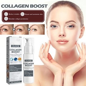 Collagen Boost Sérum anti-âge, sérum anti-âge pour le visage, essence anti-rides, sérum Boost de collagène, crème anti-rides 