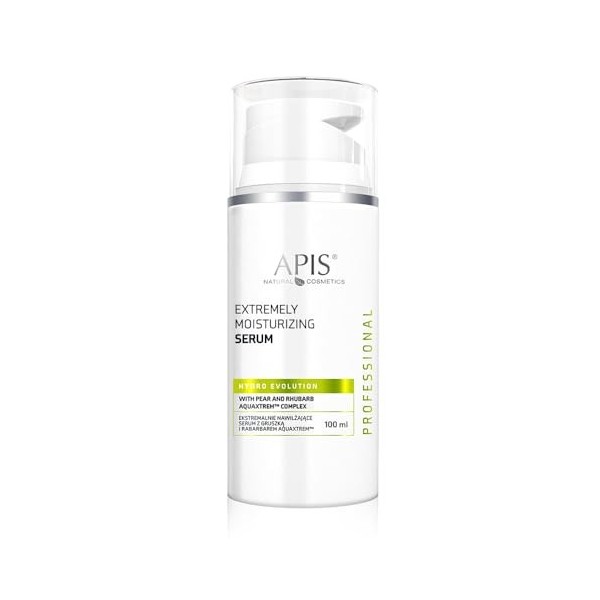 APIS Hydro Evolution Sérum visage extrêmement hydratant avec poire, rhubarbe et complexe Aquaxtrem | Hydration extrême et dur
