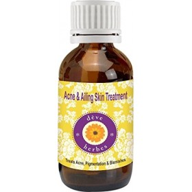 Deve Herbes Sérum pour lacné et la peau 100 % naturel - Pigmentation sans imperfections - Teinte uniforme - 15 ml