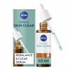 NIVEA Derma Skin Clear Face Serum with Hyaluronic Acid, Niacinamide & Provitamin B5 – Lightweight Hydrating & Soothing Daily 