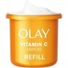 Olay Crème De Jour Hydratante Visage À La Vitamine C SPF 30 Recharge, Soin Avec Niacinamide Pure À 99%. Soin Éclat : Action A