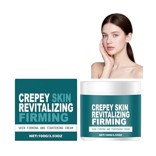 Crème réparatrice pour peau frisée, hydratation profonde, raffermissante et raffermissante pour peau relâchée, raffermit visi...