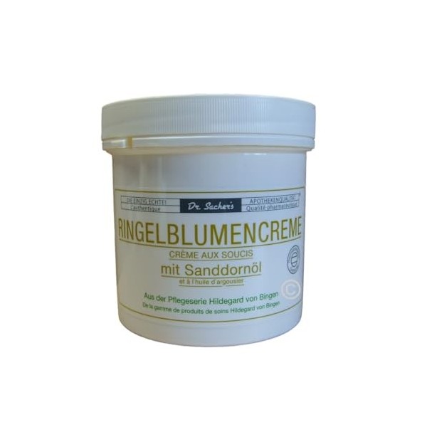 250 ml Calendula Crème avec sanddornöl de Dr. Sachers Crème Jour et Nuit