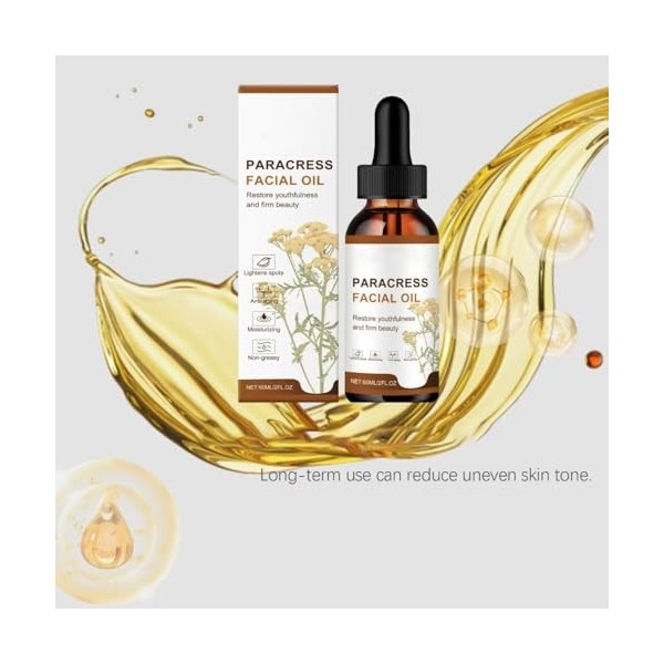 Huile pour le visage, sérum hydratant pour le visage, sérum anti-âge, huile faciale raffermissante pour la peau, huiles pour ...