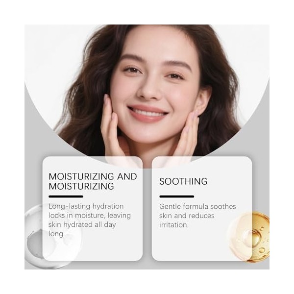 Crème visage anti-âge, hydratante et raffermissante, hydratante anti-âge, crèmes anti-rides, restaure lélasticité de la peau ...