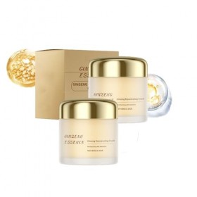 Crème rajeunissante au ginseng – Crème hydratante au ginseng pour les soins de la peau, raffermit la peau affaissée, hydrate ...
