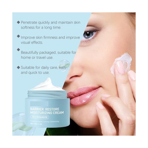 Crème À la Glycérine et À Laloe Vera — Nourrit en Profondeur, Hydrate Durablement et Revitalise la Peau 1pcs Crème Jour et Nuit