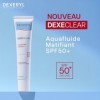 DEXECLEAR by DEXERYL Aquafluide matifiant SPF50+, crème fluide hydratante, effet matifiante, protège des UV au quotidien. Non