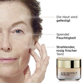 LOréal Paris Tagespflege, Age Perfect Golden Age, Anti-Aging Gesichtspflege, Festigung und Glanz, Für reife und fahle Haut, ...