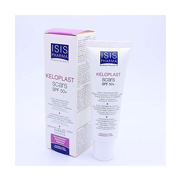 ISISPHARMA KELOPLAST - Scars Crème 40 ml - Crème réparatrice effet pansement Crème Jour et Nuit