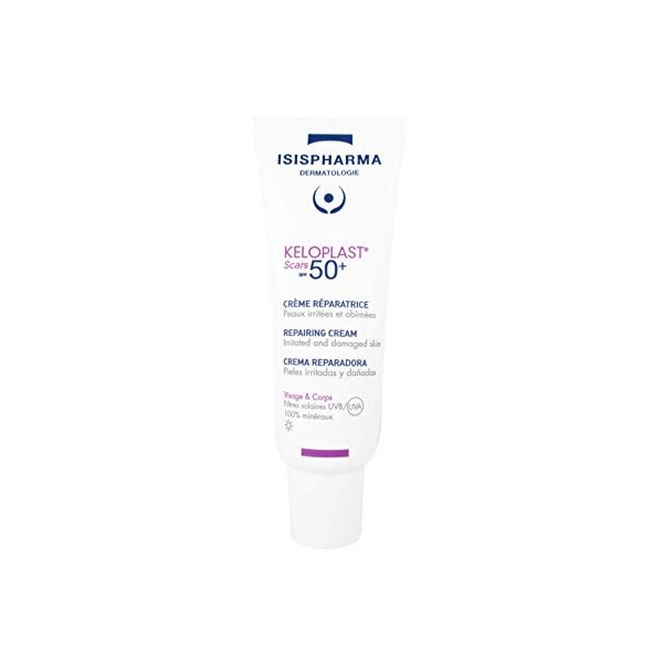 ISISPHARMA KELOPLAST - Scars Crème 40 ml - Crème réparatrice effet pansement Crème Jour et Nuit