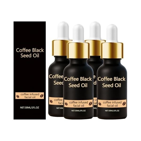 Huile de café pour la peau, huile de nigelle pour la peau, sérums au café, huiles de graines de cafés pour la peaus, huiles f...