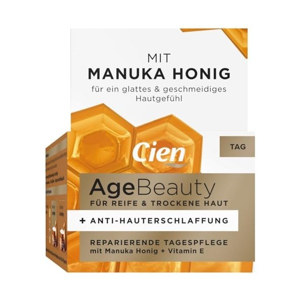 Cien Age Beauty Crème de jour pour peaux matures et sèches 1 x 50 ml Crème Jour et Nuit
